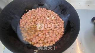 挂霜花生米的做法步骤：2