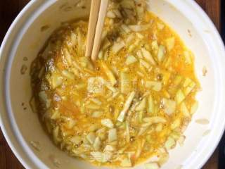 简易丝瓜饼（无技术含量、慎入）的做法步骤：2