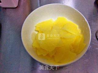 开胃菜-老干妈凉拌土豆片的做法步骤：4