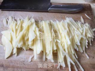 尖椒土豆丝的做法步骤：2