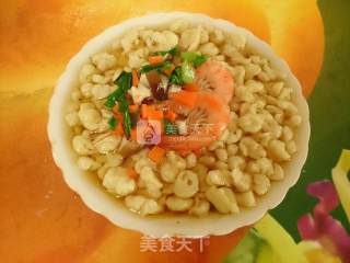 大虾珍珠疙瘩汤的做法步骤：13