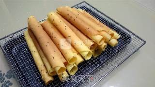 手工鸡蛋卷的做法步骤：9