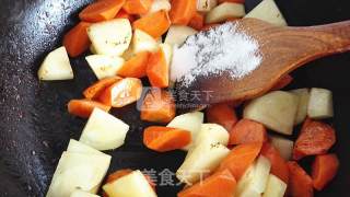 鸡肉咖喱饭的做法步骤：9