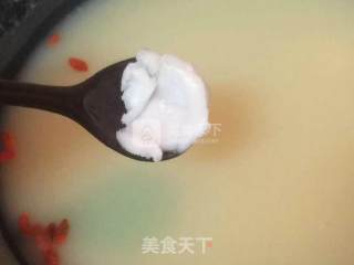 粥底枸杞叶猪肝汤的做法步骤：8