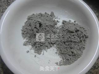 牛奶黑芝麻糊糯米圆的做法步骤：3