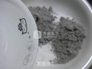 牛奶黑芝麻糊糯米圆的做法步骤：4