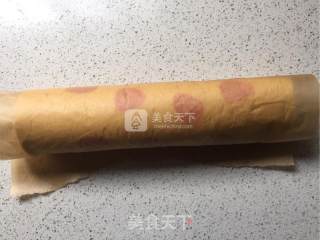 草莓戚风蛋糕卷的做法步骤：22