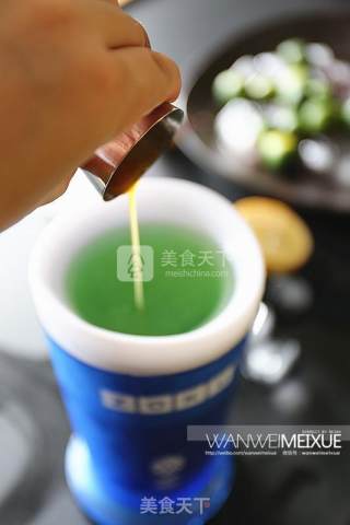 青柠冰沙的做法步骤：4