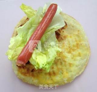 鸡蛋灌饼的做法步骤：12