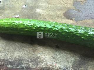 蓑衣黄瓜的做法步骤：1