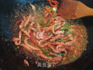 彩椒鸡柳的做法步骤：8