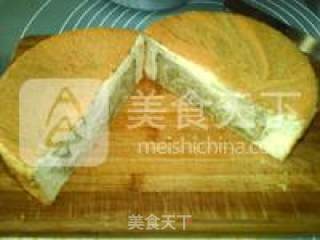 抹茶大理石戚风蛋糕的做法步骤：26