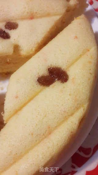 电饭煲版戚风蛋糕的做法步骤：17