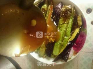 浇汁茄子的做法步骤：9