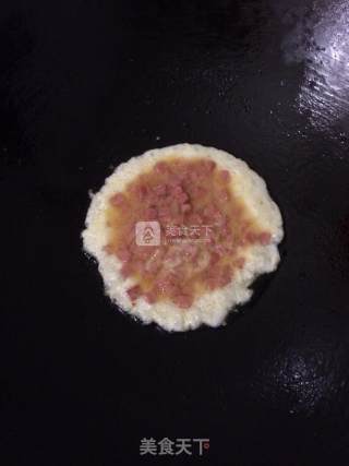 午餐肉炒蛋的做法步骤：4