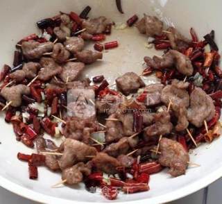 牙签肉的做法步骤：13