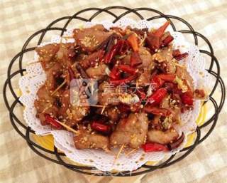 牙签肉的做法步骤：15
