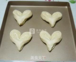 心形椰蓉包的做法步骤：9