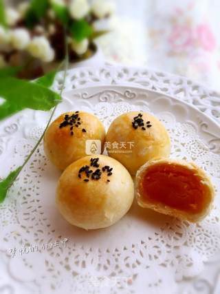 蛋黄酥的做法步骤：20