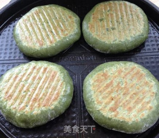 麦苗粉韭菜盒子的做法步骤：23