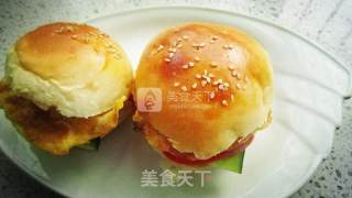 自制小汉堡的做法步骤：7