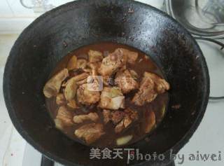 土豆炖排骨的做法步骤：7