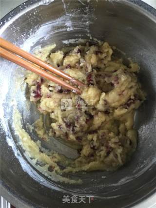 蔓越莓饼干的做法步骤：5