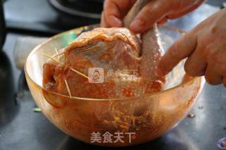 新奥尔良烤全鸡的做法步骤：4