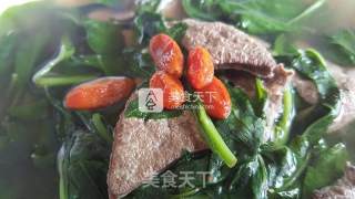 枸杞叶猪润汤的做法步骤：8
