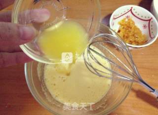 橙香戚风蛋糕的做法步骤：7