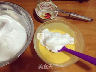 橙香戚风蛋糕的做法步骤：14