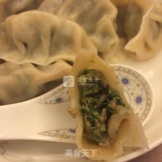 苦菊水饺+鱼丸馄饨的做法步骤：7
