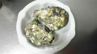 五彩蒜蓉生蚝的做法步骤：1