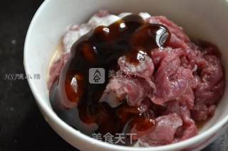 耗油牛肉杏鲍菇的做法步骤：3