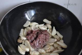 耗油牛肉杏鲍菇的做法步骤：5