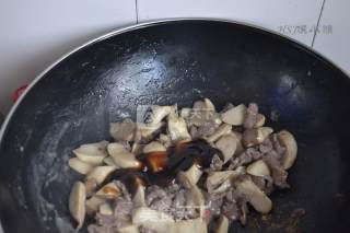 耗油牛肉杏鲍菇的做法步骤：6