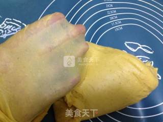 全麦糯米南瓜面包的做法步骤：6
