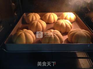 全麦糯米南瓜面包的做法步骤：23