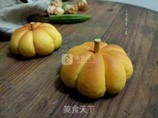 全麦糯米南瓜面包的做法步骤：25
