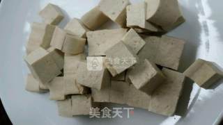 宫保豆腐的做法步骤：1