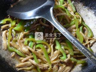 尖椒炒黄花菜的做法步骤：9