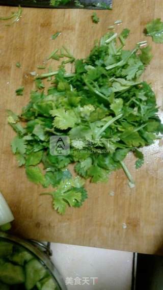 东北菜之老虎菜的做法步骤：4