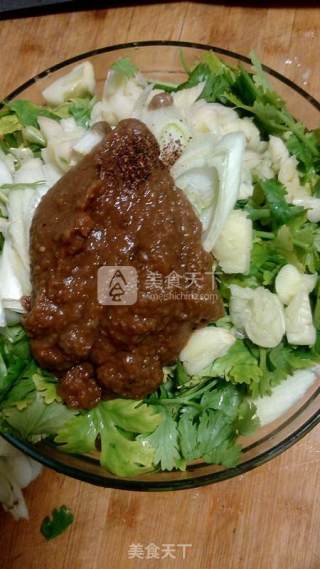 东北菜之老虎菜的做法步骤：6