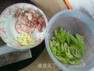变色瓜炒肉的做法步骤：4