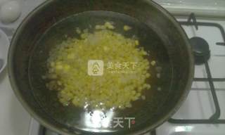 玉米猪肉小烤饼的做法步骤：2
