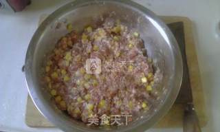 玉米猪肉小烤饼的做法步骤：4