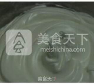 8寸咖啡戚风的做法步骤：6