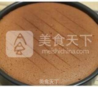 8寸咖啡戚风的做法步骤：13