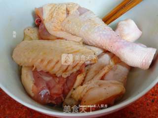 香辣烤鸡腿的做法步骤：2
