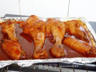 香辣烤鸡腿的做法步骤：6